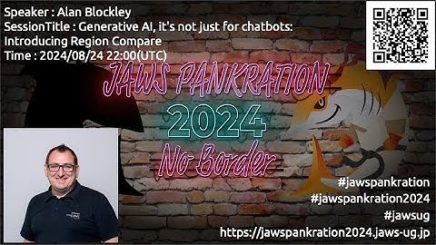 JAWS PANKRATION 2024 TT-59 Generative AI, it
