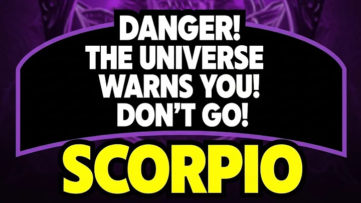 ♏ SCORPIO: DON'T GO TO THAT DATE! IT'S A DEATH TRAP!