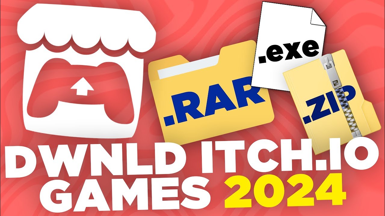 How To Download Itch.io Games 2023! (.rar .zip .exe) 