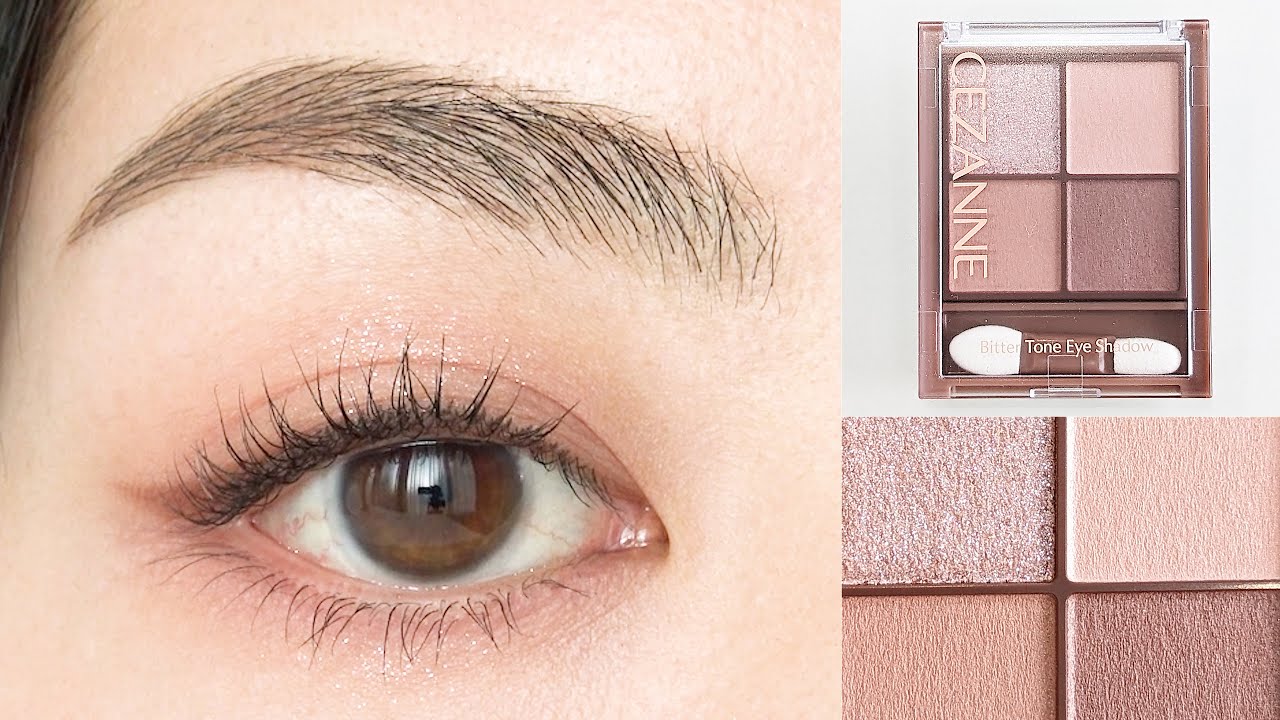 🔰Eye Makeup] New CEZANNE🩷How to Create Elegant Pink-Brown Makeup