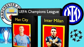 Man City vs Inter Milan (Champions League 2023 Final) Inter vs Man City