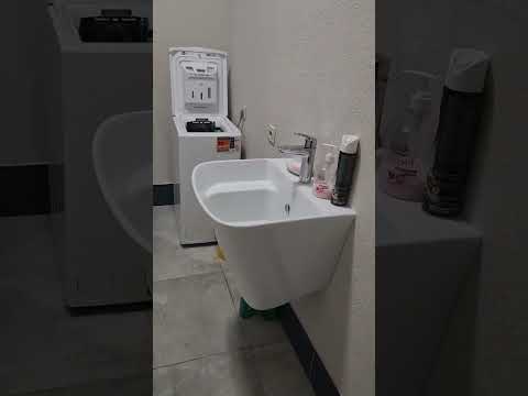 Підвісна раковина для ручного прання 650x456x455 Galassia Meg11 5403, видео 4