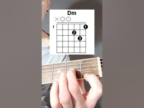 Аккорд Dm (Ре минор) #shorts - YouTube