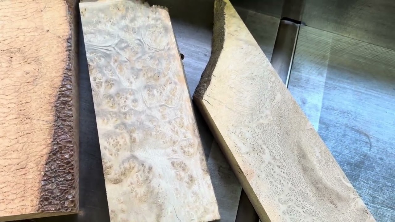 材料紹介 アフゼリア、マーブルウッド、サテンウッド（クレープ