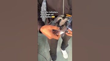 New Indicator for bikes Karol bagh bike modification indicator #indicator #modified #tranding #yt
