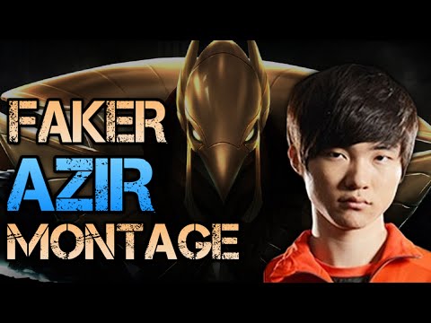 Faker Montage - Best Azir Plays (League of Legends Highlights)