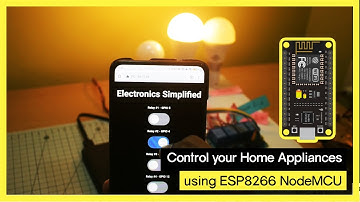 How to Control your Home Appliances with the ESP8266 NodeMCU