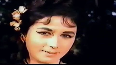 WADIYAN MERA DAMAN RASTE MERI BAHEN.... MOVIE ABHILASHA 1968  MD RAFI SANJAY KHAN NANDA