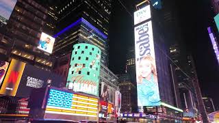 2026 Ball Drop test performed in Time Square NYC.