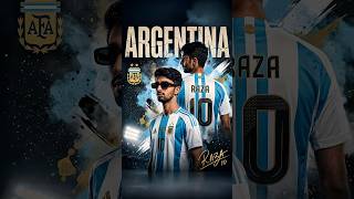 Argentina Football Image Prompt | Google Gemini Photo Editing #viral #gemini #shorts #ytshorts
