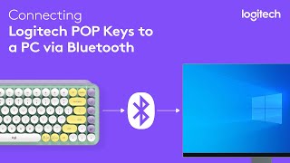 Connecting your Logitech POP Keys to a PC via Bluetooth | Logitech Support screenshot 5