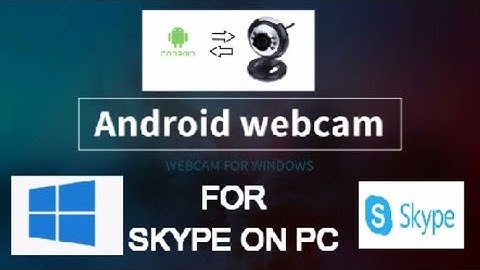 PART II - Turn your phone into a webcam for SKYPE/WEBEX/DISCORD/LINE etc.