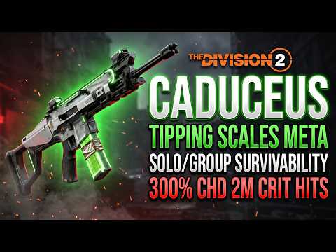 This Caduceus Tipping Scales Meta Build Is UNSTOPPABLE... 300% CHD & 2M Crit Hits (Division 2)