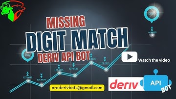 Fully External & Undetectable Deriv API Bot – Missing Digit Match Strategy! 🤖