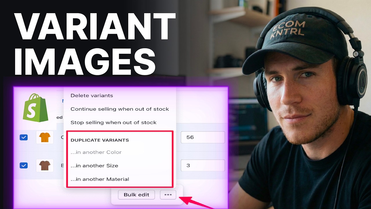 How to Add Multiple Images to Variants on Shopify (2026) | Product Page ...