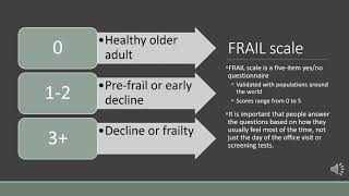 Rapid Geriatric Assessment Informational Training