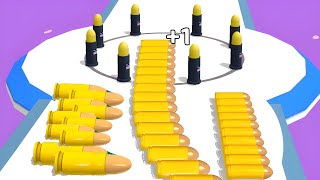 Bullet stack Satisfying Mobile Games TOP LEVEL -Playing 999 Tiktok App Video Gameplay All Levels screenshot 4