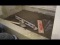 How to install Mud in a shower floor How to install Mud in a shower floor