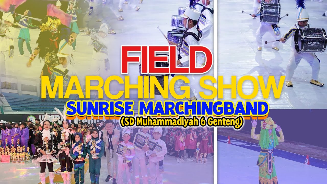 Juara 1 FIELD MARCHING SHOW  ||  JEMBER MARCHING FESTIVAL 2025 ~ MB Sunrise (SD Menteng)