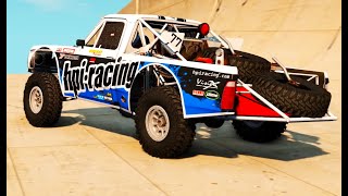 4K Off-roaders vs MEGA RAMP!! BeamNG Drive