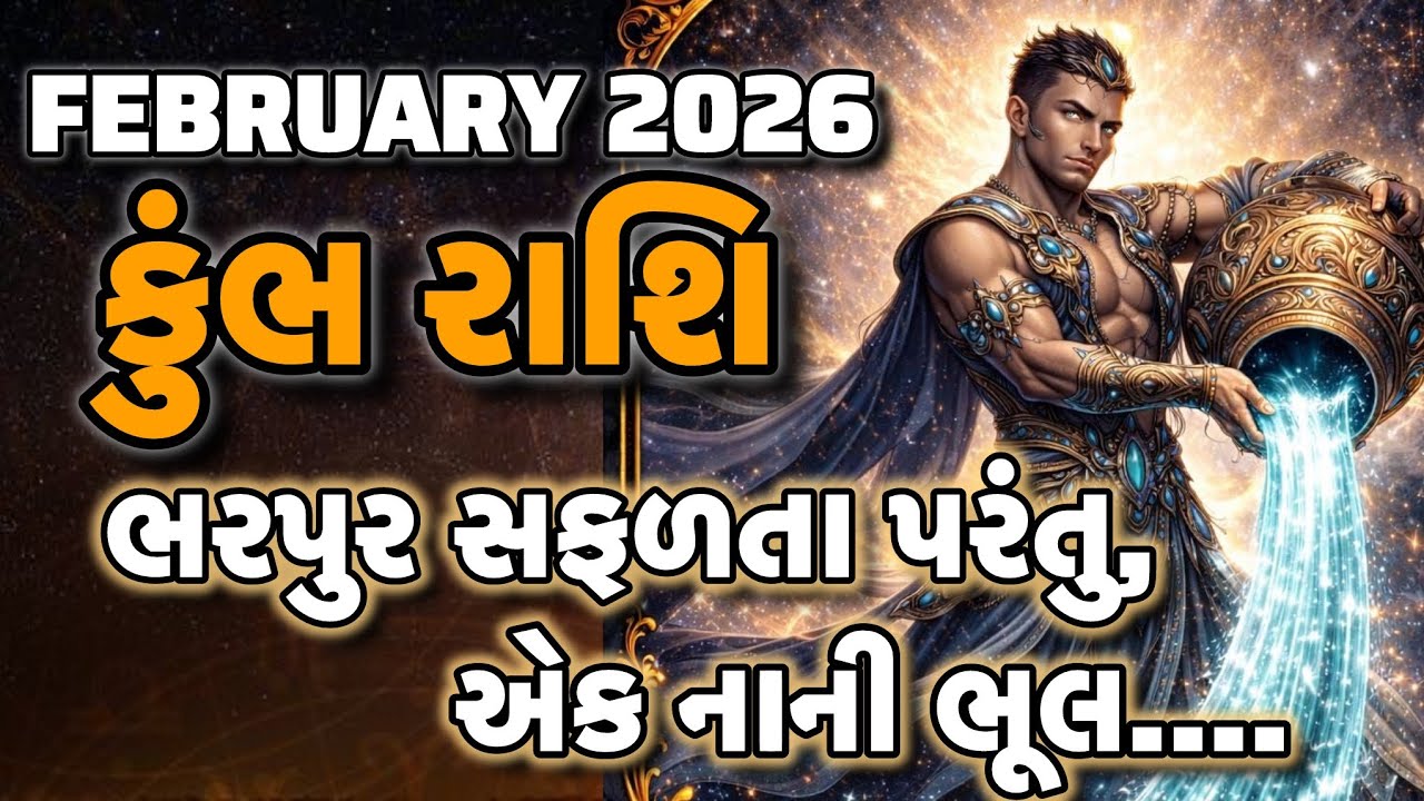 Kumbh Rashi February 2026 Prediction | કુંભ રાશિ | Acharya Sanket Shukla Aquarius February 2026 |