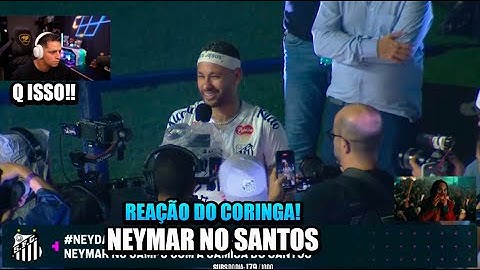 LOUD CORINGA REAGINDO APRESENTAÇÃO DO NEYMAR!!