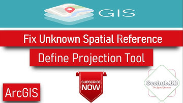 How to fix Unknown Spatial Reference II ArcGIS