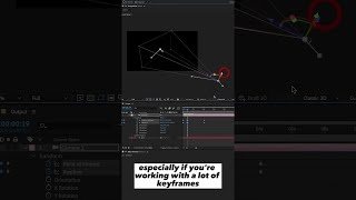 Why using a one-node camera in After Effects is often better than a two-node camera.