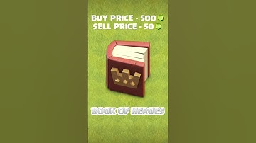 ALL BOOKS IN CLASH OF CLANS | COC ALL MAGIC ITEMS #Shorts #AuxGamingQ #CocMagicItem #Coc #CocBooks