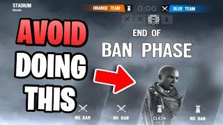 STOP BANNING CLASH | R6 Educational Commentary