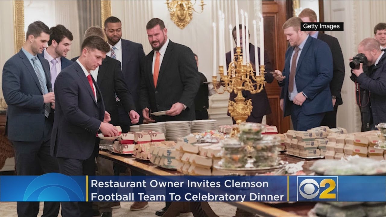 After Trump serves fast food, Ayesha Curry invites Clemson to her restaurant ...