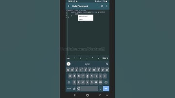C++ hello world program on mobile \\ C++ on Android \\ Code playground 🔥🔥 #Shorts
