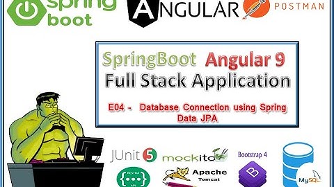 SpringBoot Angular 9 - Build a Full Stack Application | E04