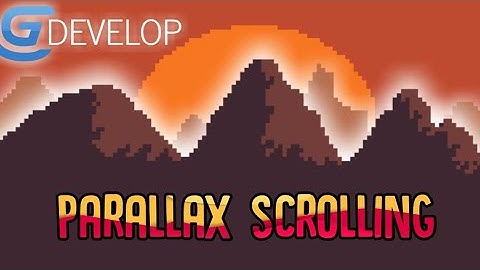 GDevelop Parallax Scrolling Timelapse