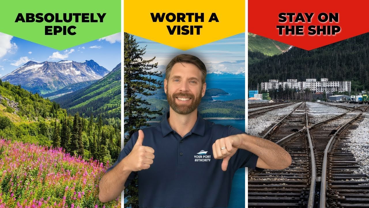 Ranking ALL Major Alaska Cruise Ports | Worst to Best