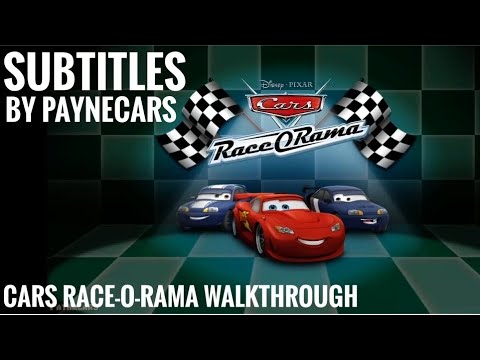 Видео: Cars: Race-O-Rama: Полная Сюжетная Линия (Русские/Английские Субтитры) (Сложность: Профессионал)
