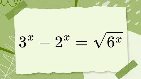 Exponential Showdown: Solving a Tough Math Olympiad Problem  | Find x