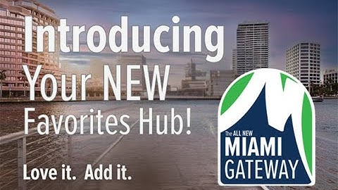 NEW GATEWAY FAVORITES HUB