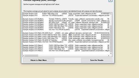 Calculating long-term annual stormwater yields by using the Interpret SELDM program