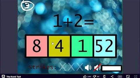 The Dumb Test (zayplay.com)