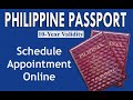 Philippine Passport | Schedule Appointment Online 2019 Step by Step