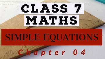 Class 7: Maths (Chapter 4: Simple Equations) Exercise 4.2 Que 3 (c, d)