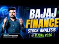 Bajaj Finance Stock Analysis | 8 JUNE | SEBI RA Sudhansu Sekhar | Bajaj Finance Share Analysis |