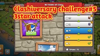 how to complete 2016 challenge 3star #2016challenge #coc #clashiversary #2016
