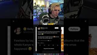 xQc reacts to HATEFUL DMs from Taylor Swift fans 😳