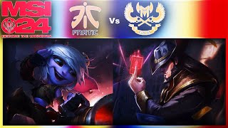 FNATICS FIRST GAMES AT MSI2024! | WHY ARE PEOPLE DRAFTING SOLOQ COMPS!?!