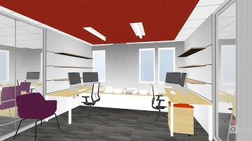 Harvard CAS DIRTT Flythrough