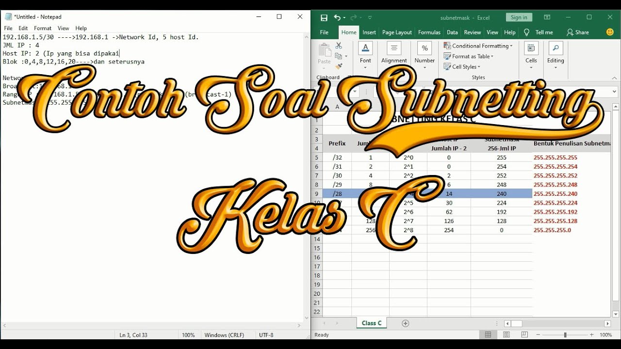 Contoh Soal Kelas C YouTube Contoh Soal Kelas C YouTube