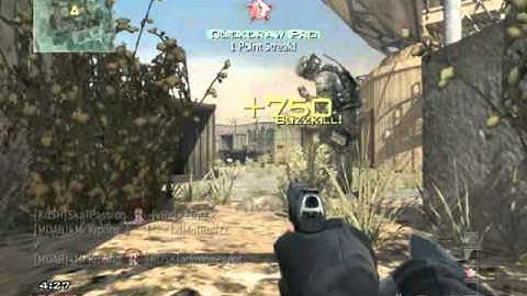 MW3 - 2 Kills with 1 Bullet on One In The Chamber!!