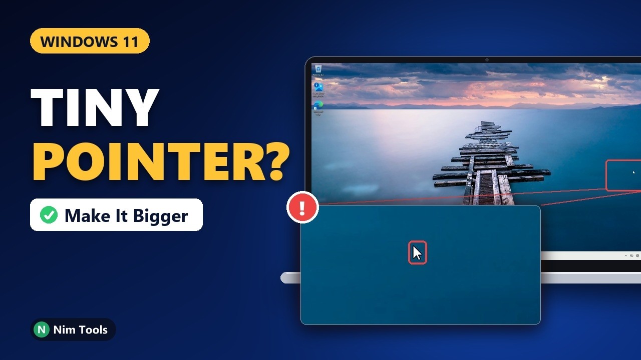 How to Change Mouse Pointer Size in Windows 11 - YouTube